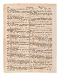 [BIBLE LEAVES - AMERICAN PUBLISHERS]. A group of 11 Bible leaves, comprising: