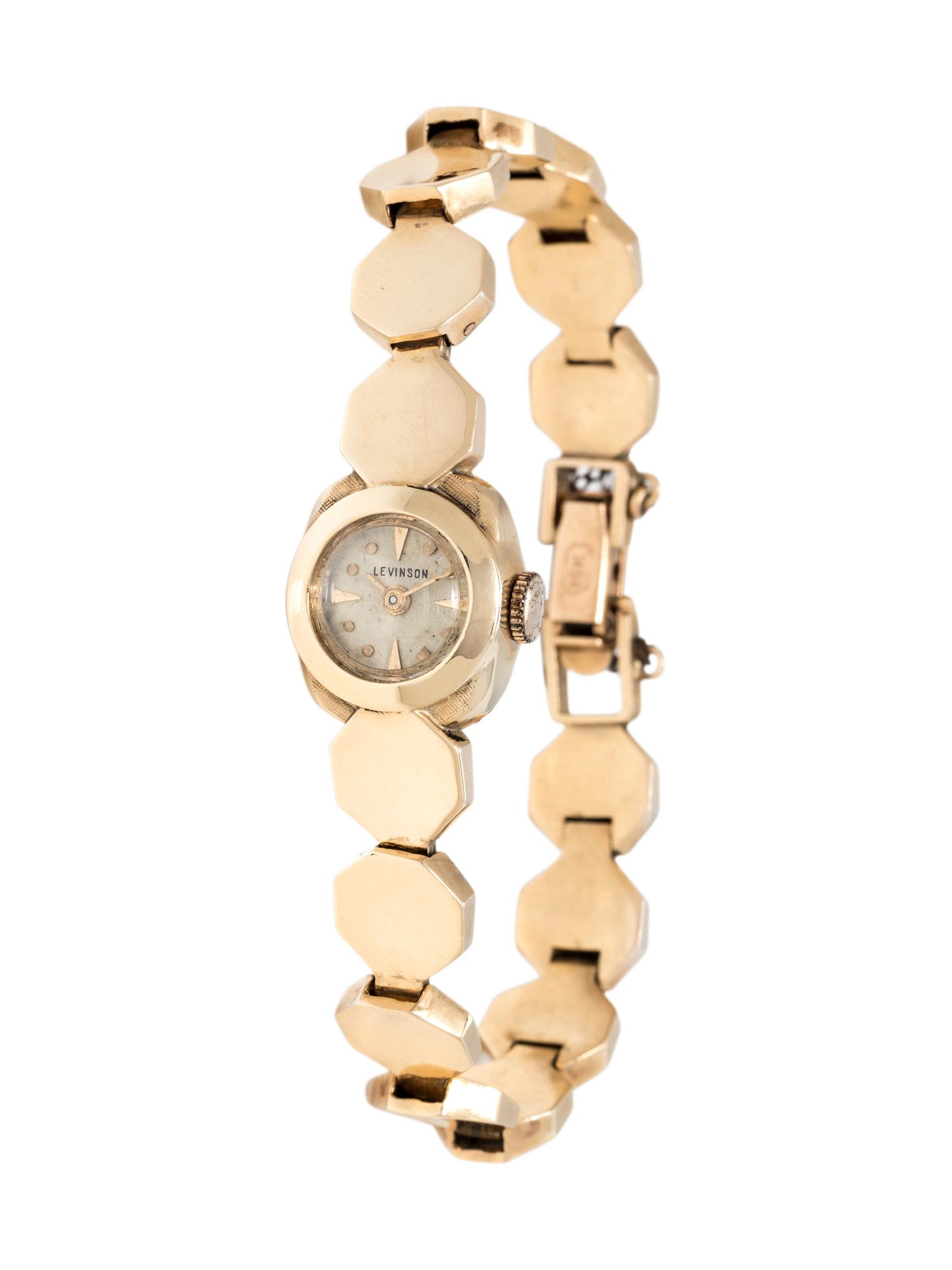 14K YELLOW GOLD WRISTWATCH