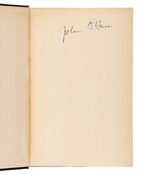 O'HARA, John (1905-1970). Butterfield 8 . New York: Harcourt Brace and Company, 1935.