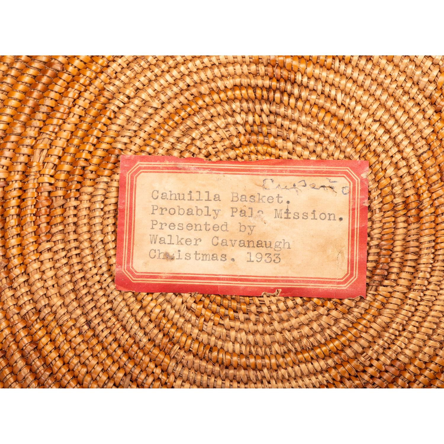 Cahuilla Basket