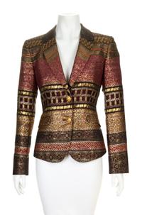 An Etro Multicolor and Lamé Embellished Jacket, Size 44.