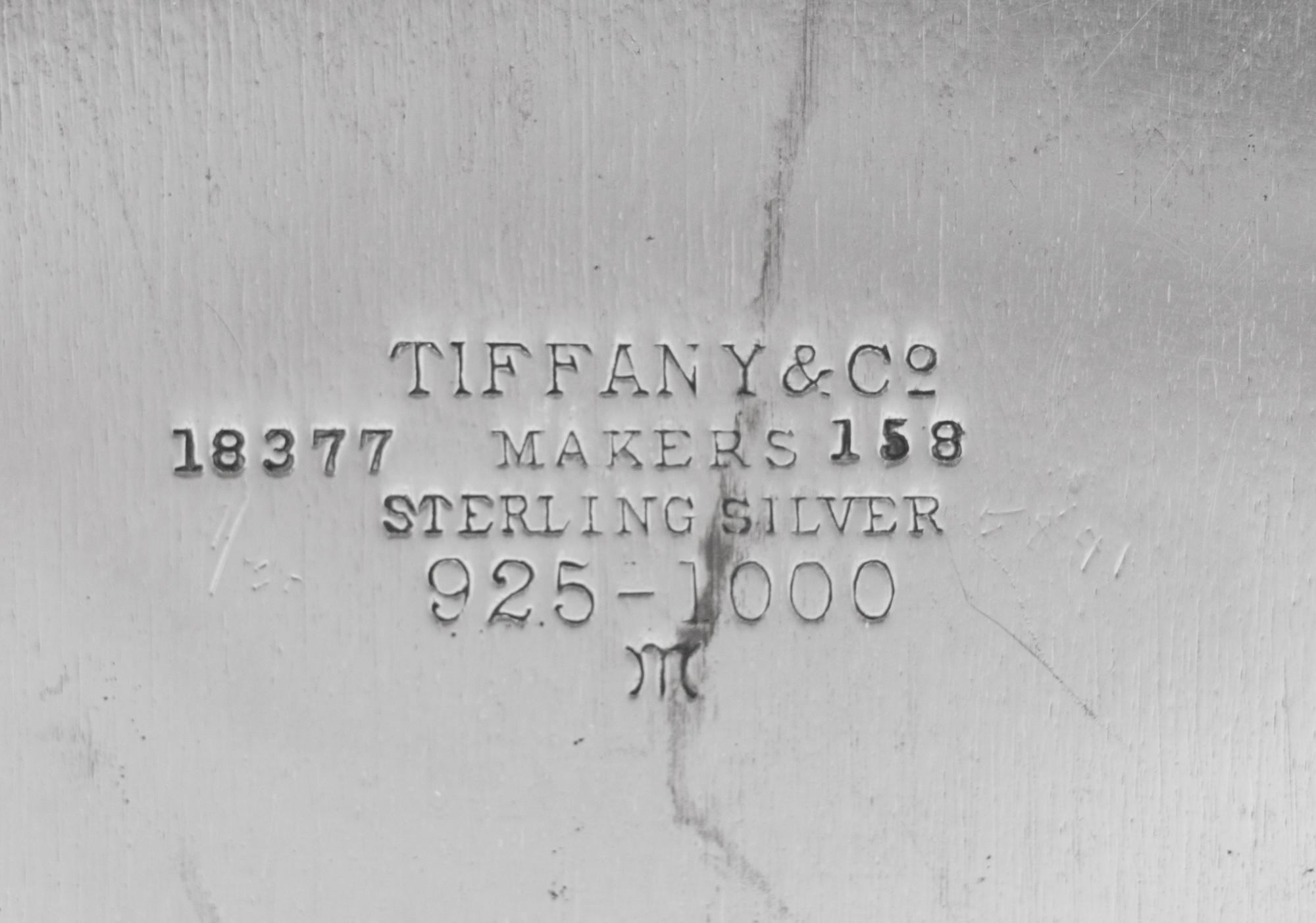 A Tiffany and Co. Silver Vase