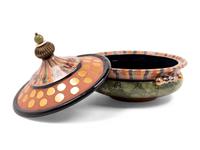 A Mackenzie Childs Terracotta Tureen