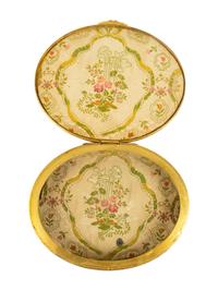A French Gilt Metal and Enamel Table Casket with Portrait Medallion — 19TH CENTURY