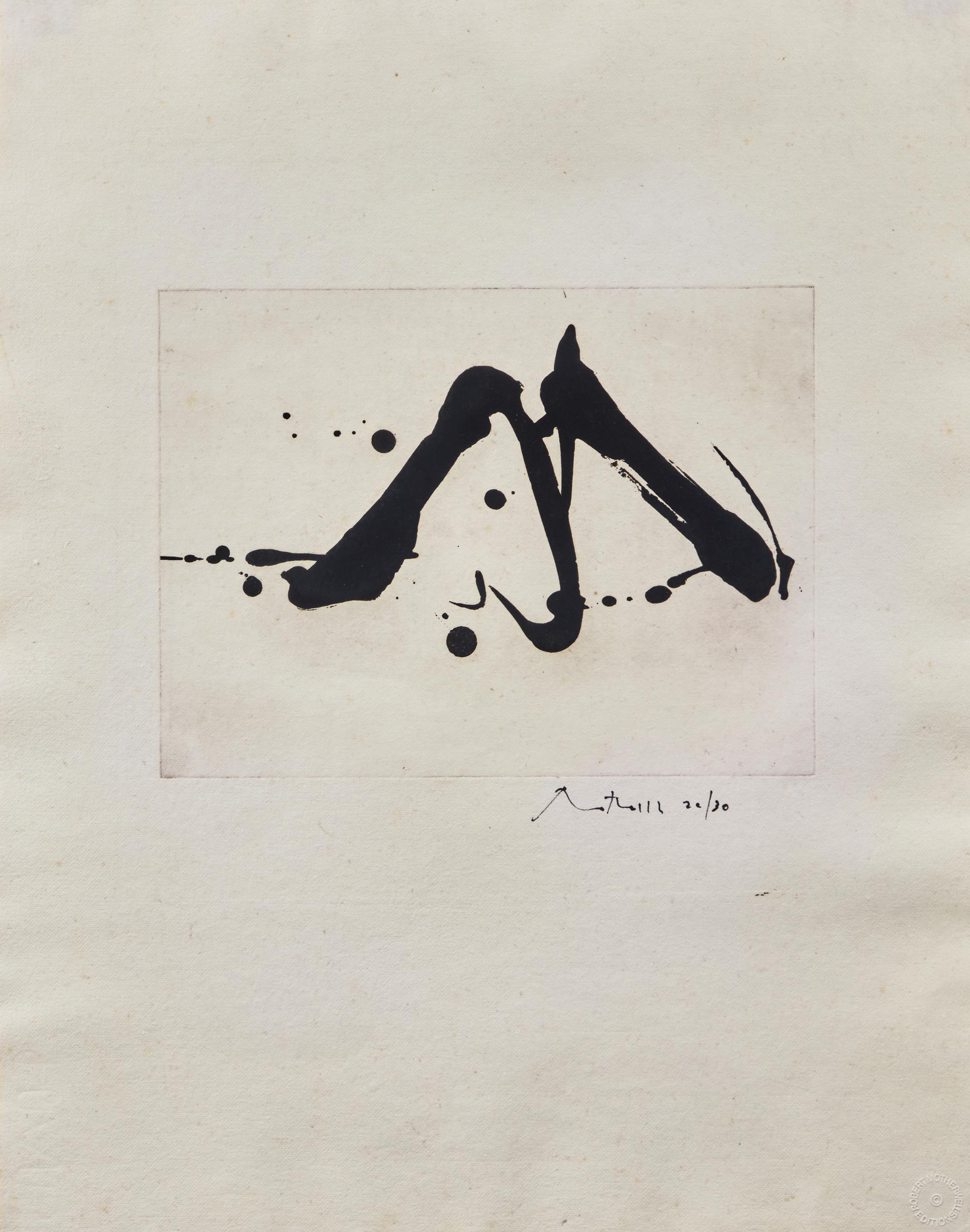 Calligraphic Study III , 1976