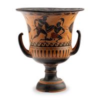 An Attic Style Black-Figure Krater