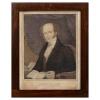 Eleven Framed Hand-Colored Lithographs of American Presidents