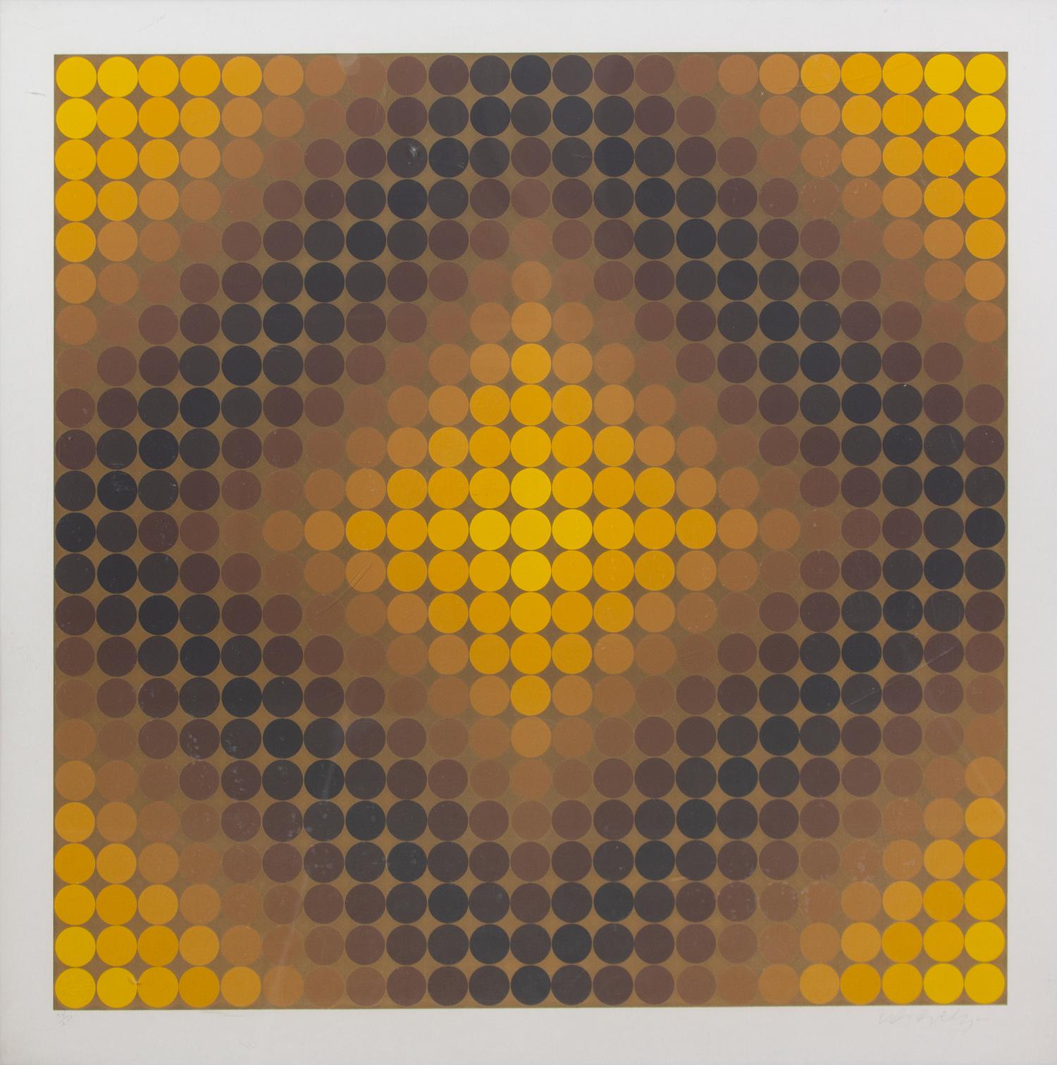 Victor Vasarely, (Hungarian/French, 1906-1997), Untitled