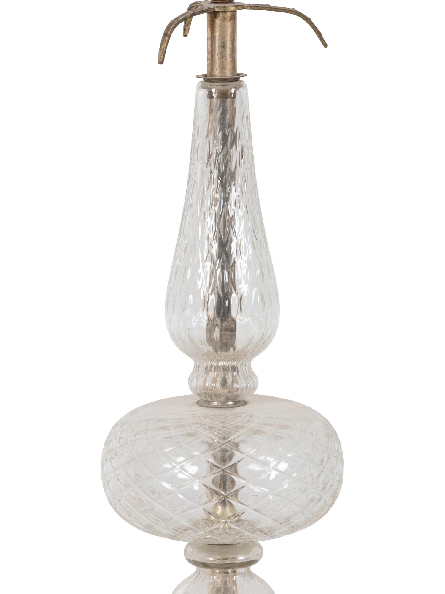 A Murano Glass Five-Light Chandelier