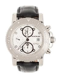 MONTBLANC, REF. 7179 STAINLESS STEEL CHRONOGRAPH WRISTWATCH
