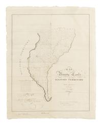 [MAP]. GARDINER, John. Map of the Bounty Lands in Illinois Territory . Washington, D.C., 1817.
