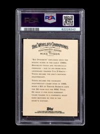 A 2006 Topps Allen & Ginter Mike Tyson Card No. 301 (PSA 10 GEM MINT)