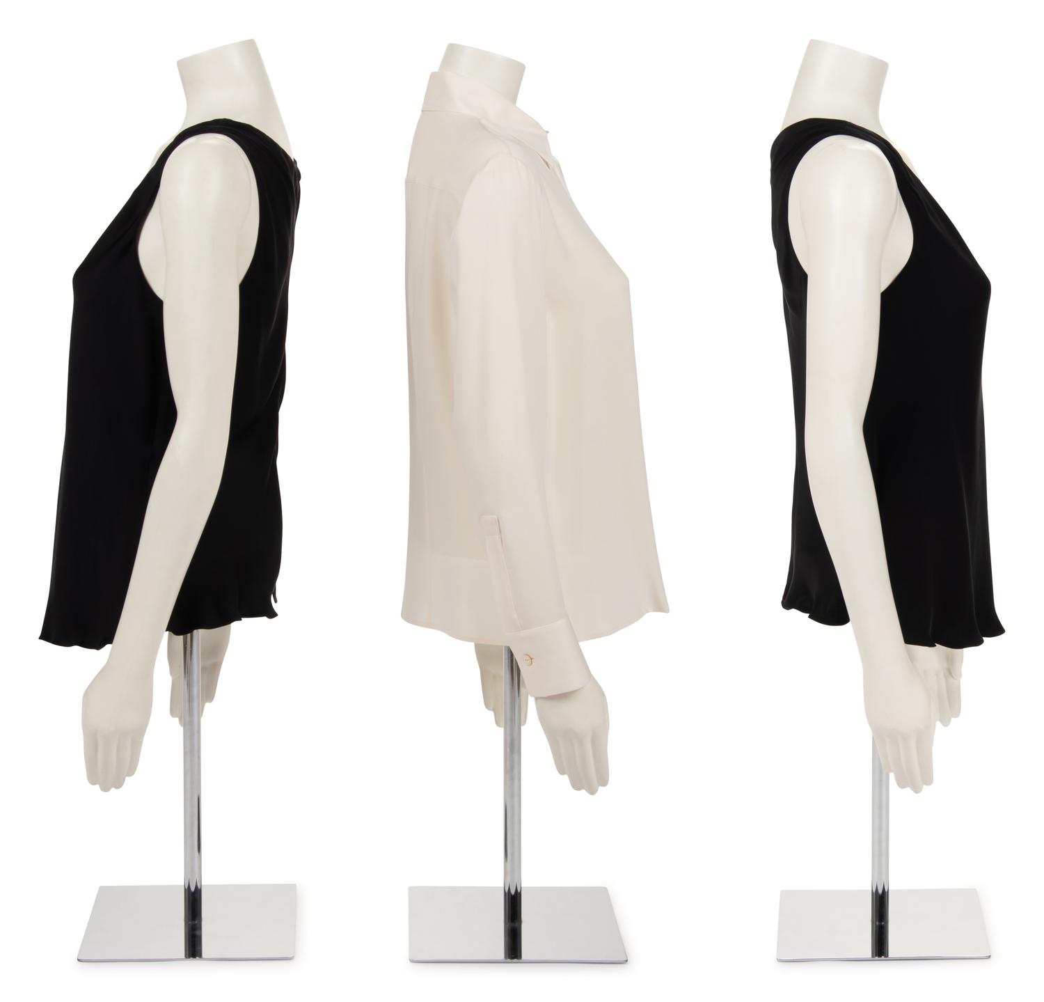 Seven Designer Tops: One Loro Piana, Three Giorgio Armani, and Three The Row