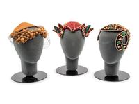 Three Bes-Ben Hats; One with Cork, One Peking Glass, One with Mirrors