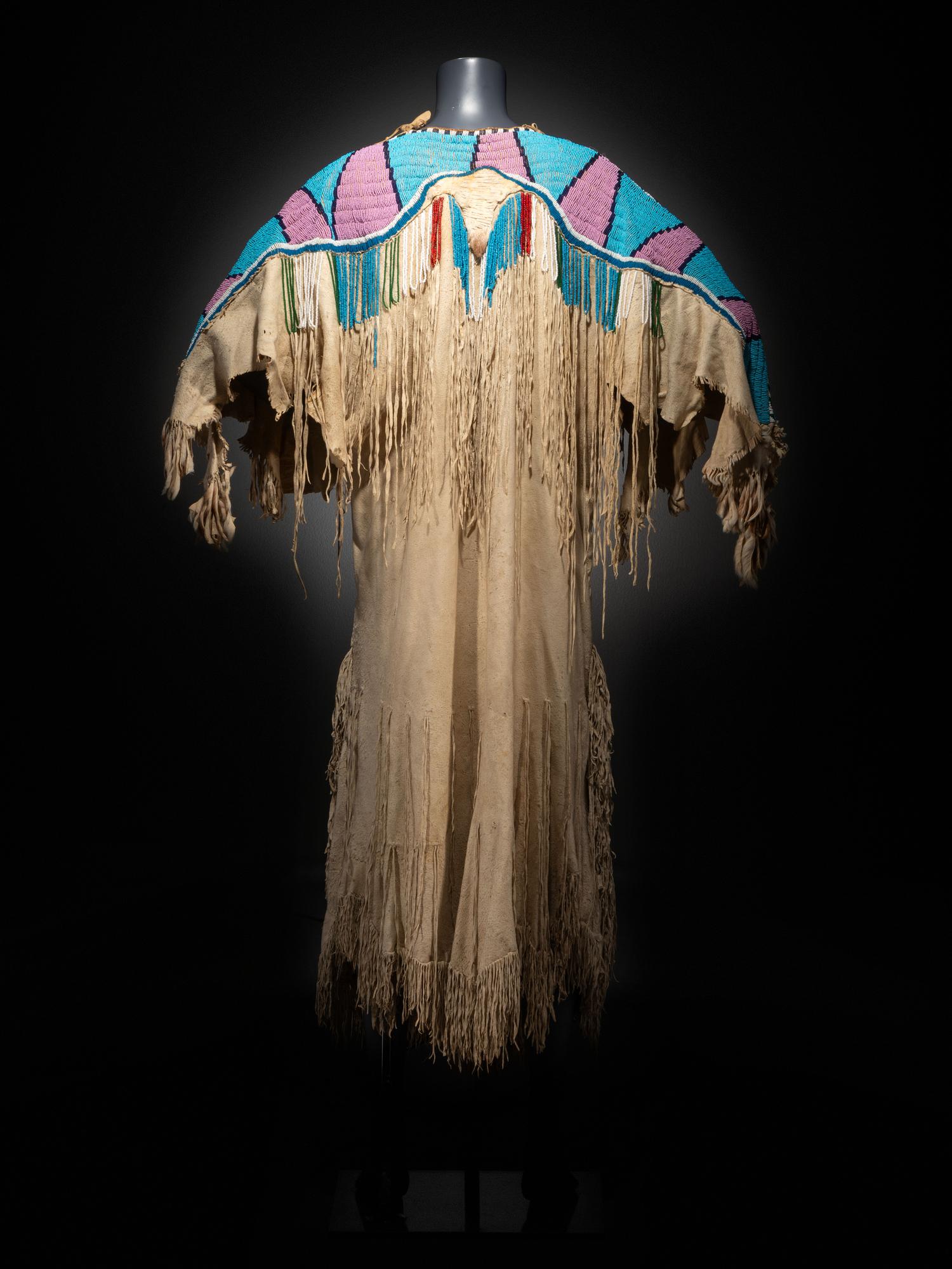 Plateau Beaded Hide Dress