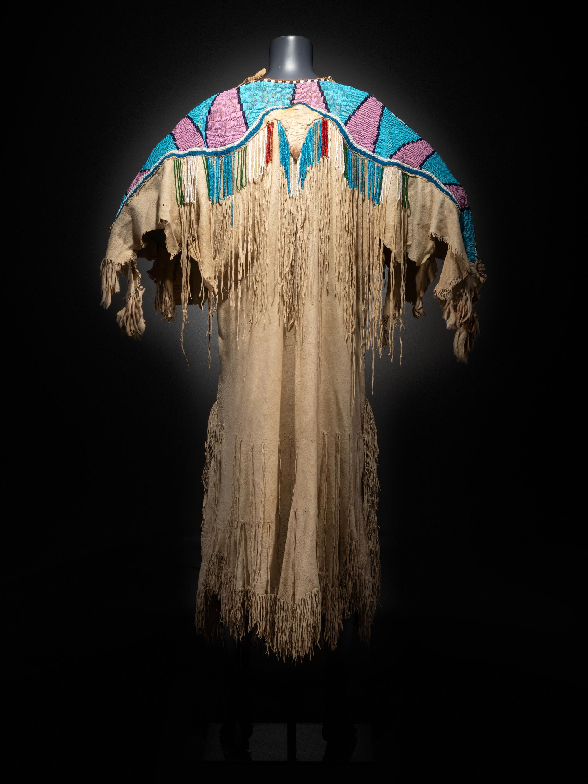 Plateau Beaded Hide Dress