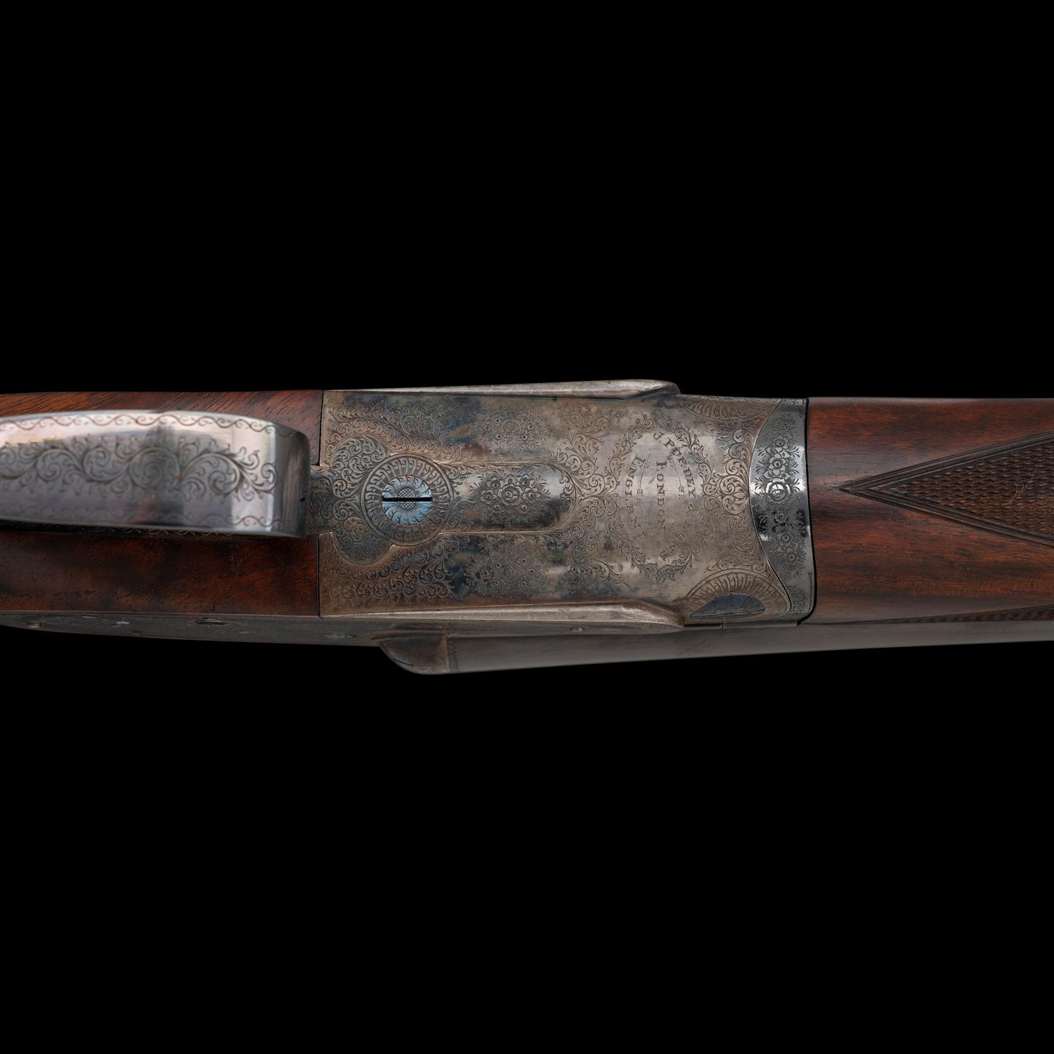 **A Pair of Consecutively Numbered James Purdey & Sons 20 Bore SxS Hammerless Shotguns Made for the Spanish Marquis de Villabragima, in Original Motor Case with Accessories