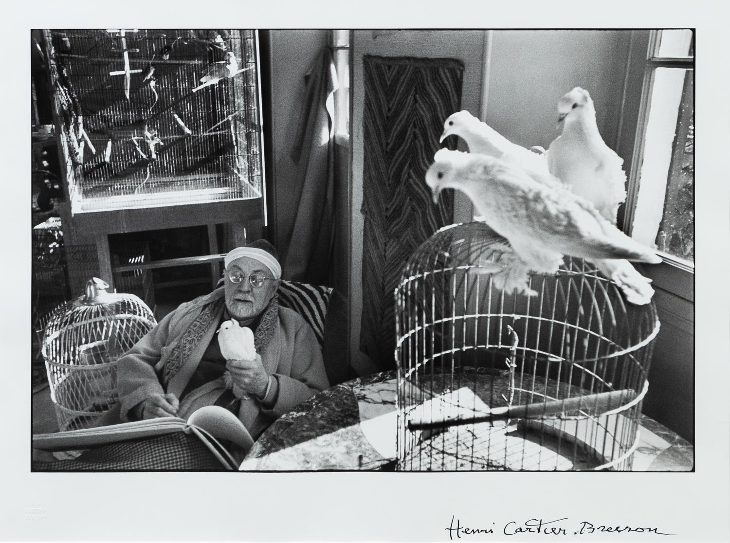 Henri Cartier-Bresson, (French, 1908-2004), Henri Matisse, Vence, France, 1944