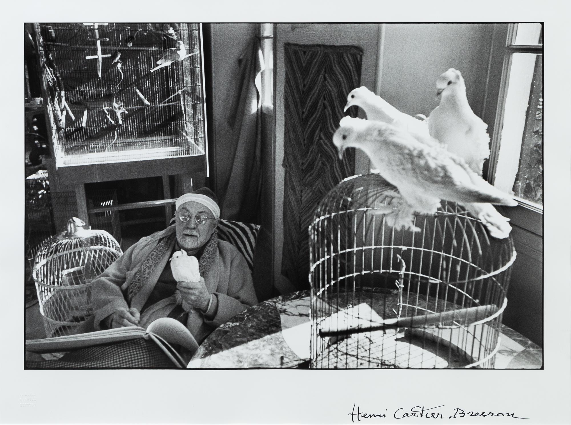 Henri Cartier-Bresson, (French, 1908-2004), Henri Matisse, Vence, France, 1944