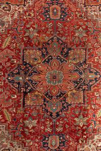 A Heriz Wool Rug