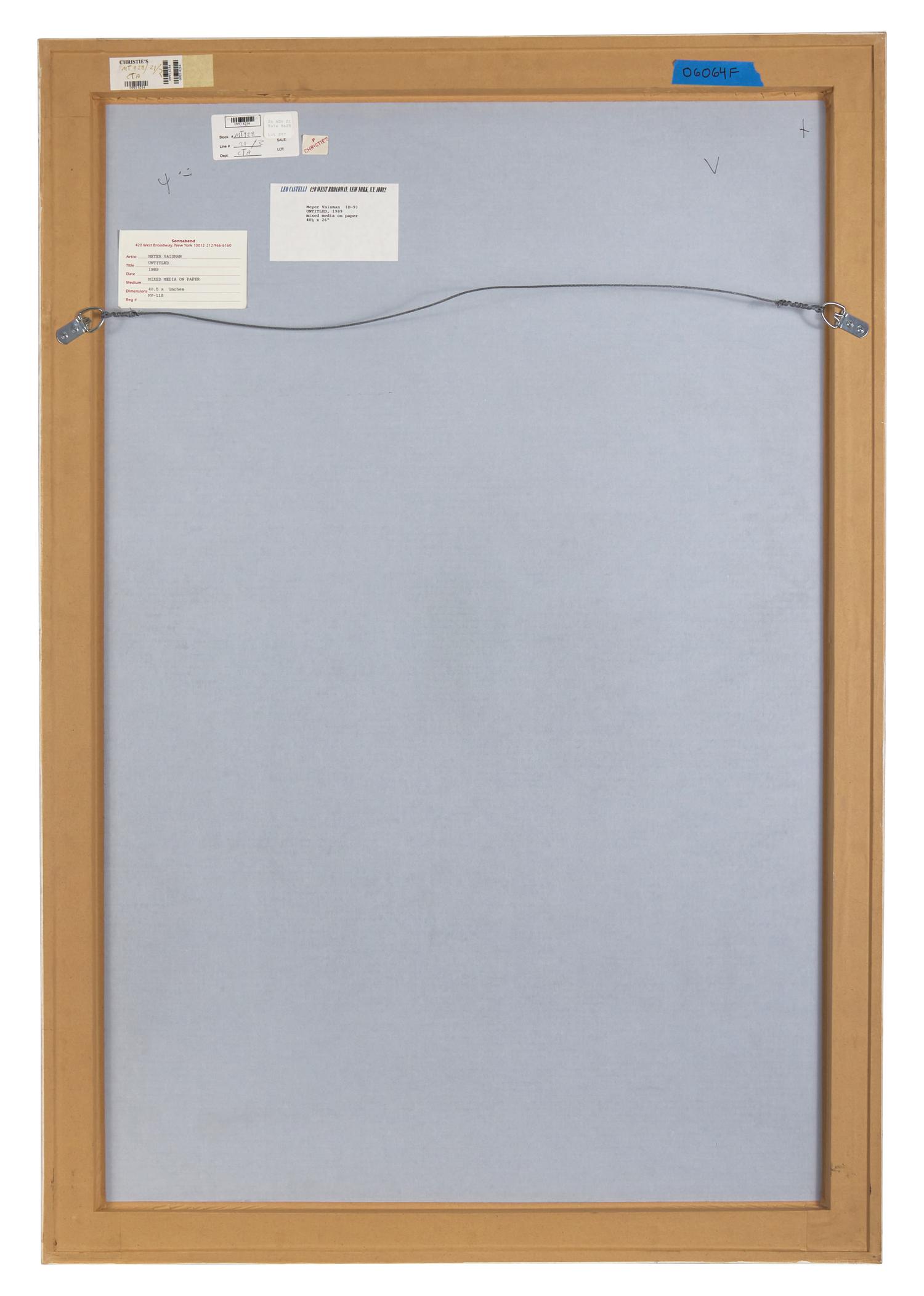 Two Works: Untitled, 1989 ; together with Untitled , 1989 (2)