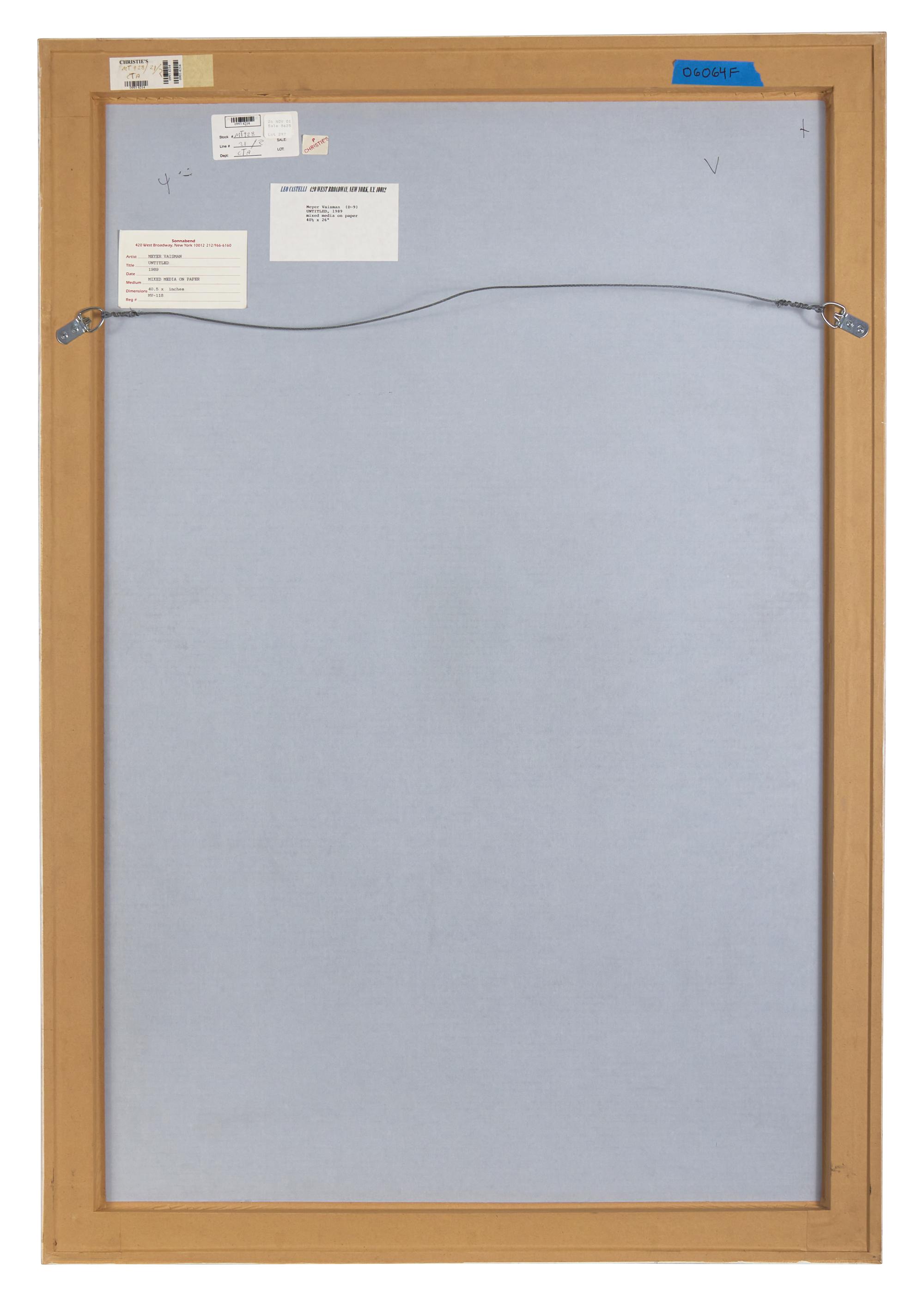 Two Works: Untitled, 1989 ; together with Untitled , 1989 (2)
