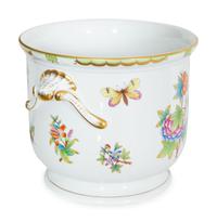 A Herend Queen Victoria Porcelain Wine Cooler