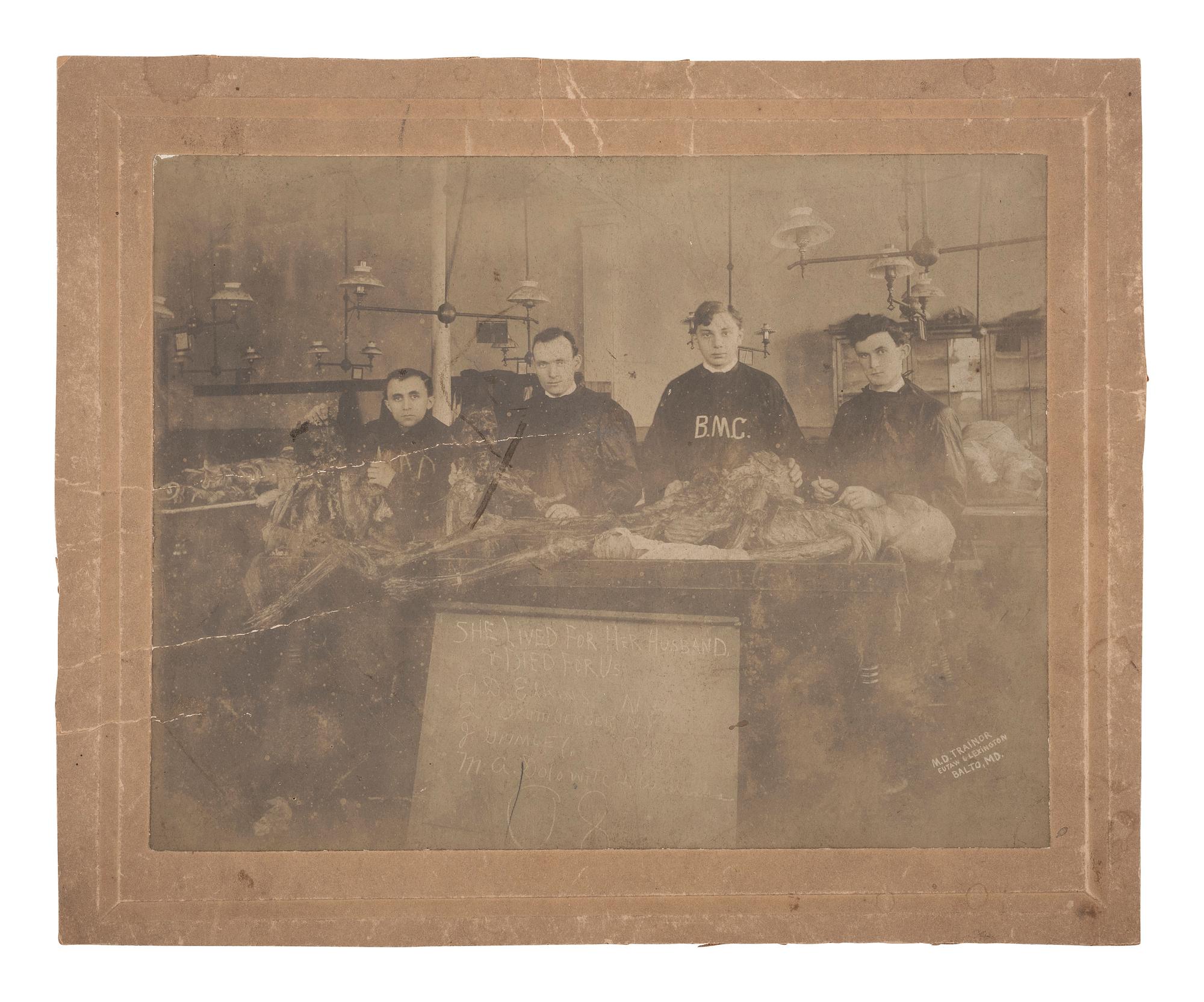 [EARLY PHOTOGRAPHY]. 16 photographs featuring interesting and curious groups of people.