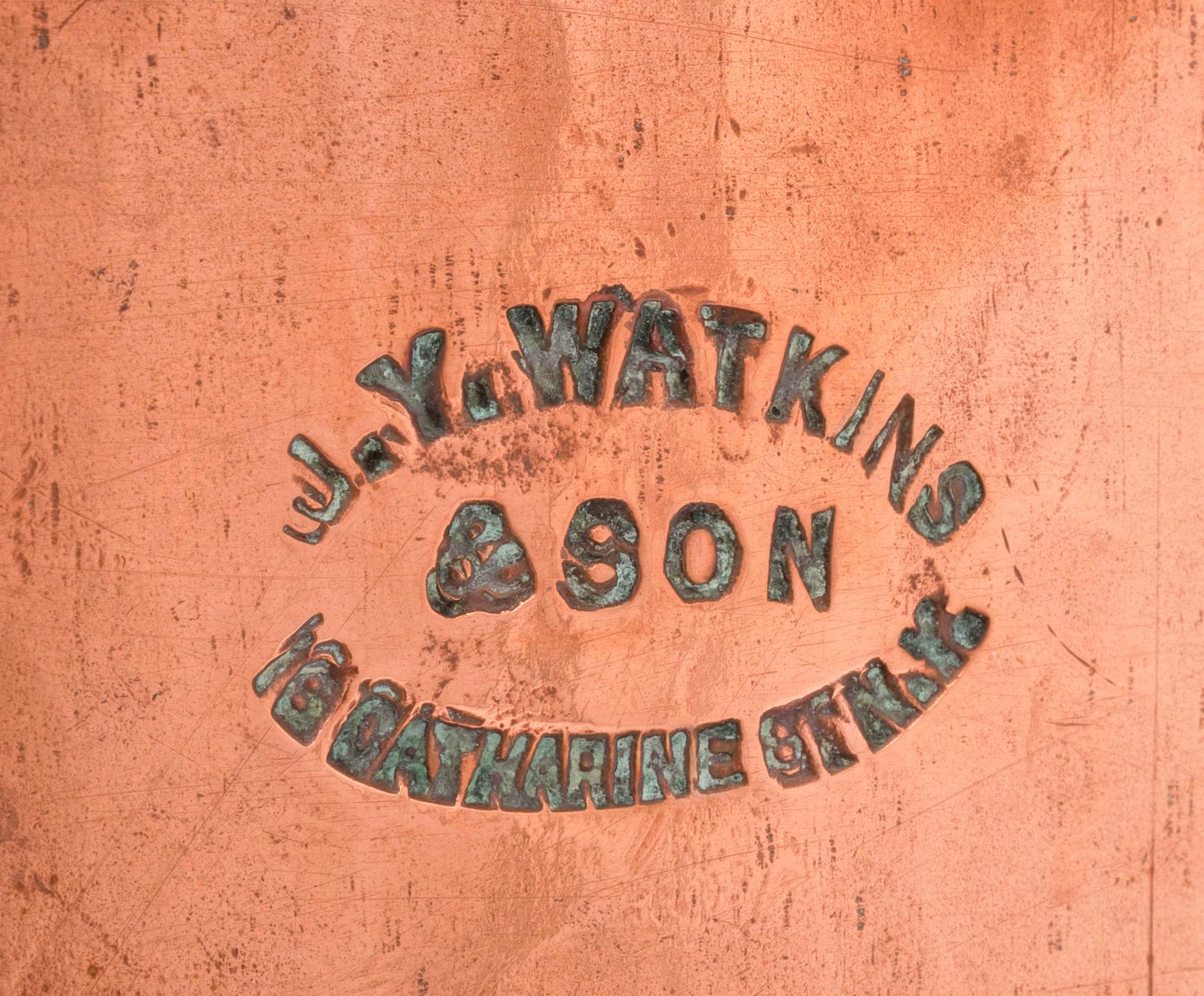 An American Copper Stock Pot with Cover and Faucet