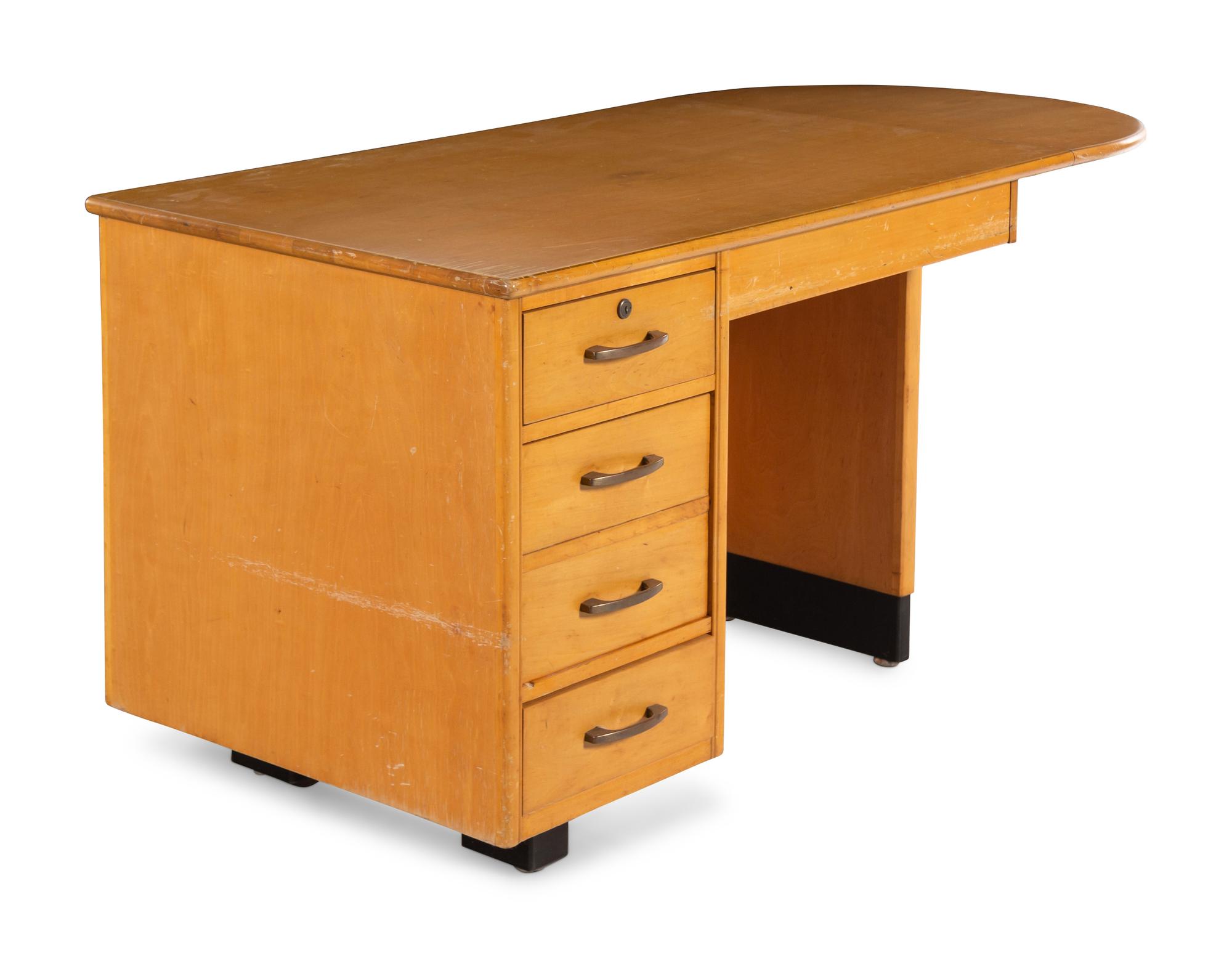 A Modernist Drop-Leaf Desk