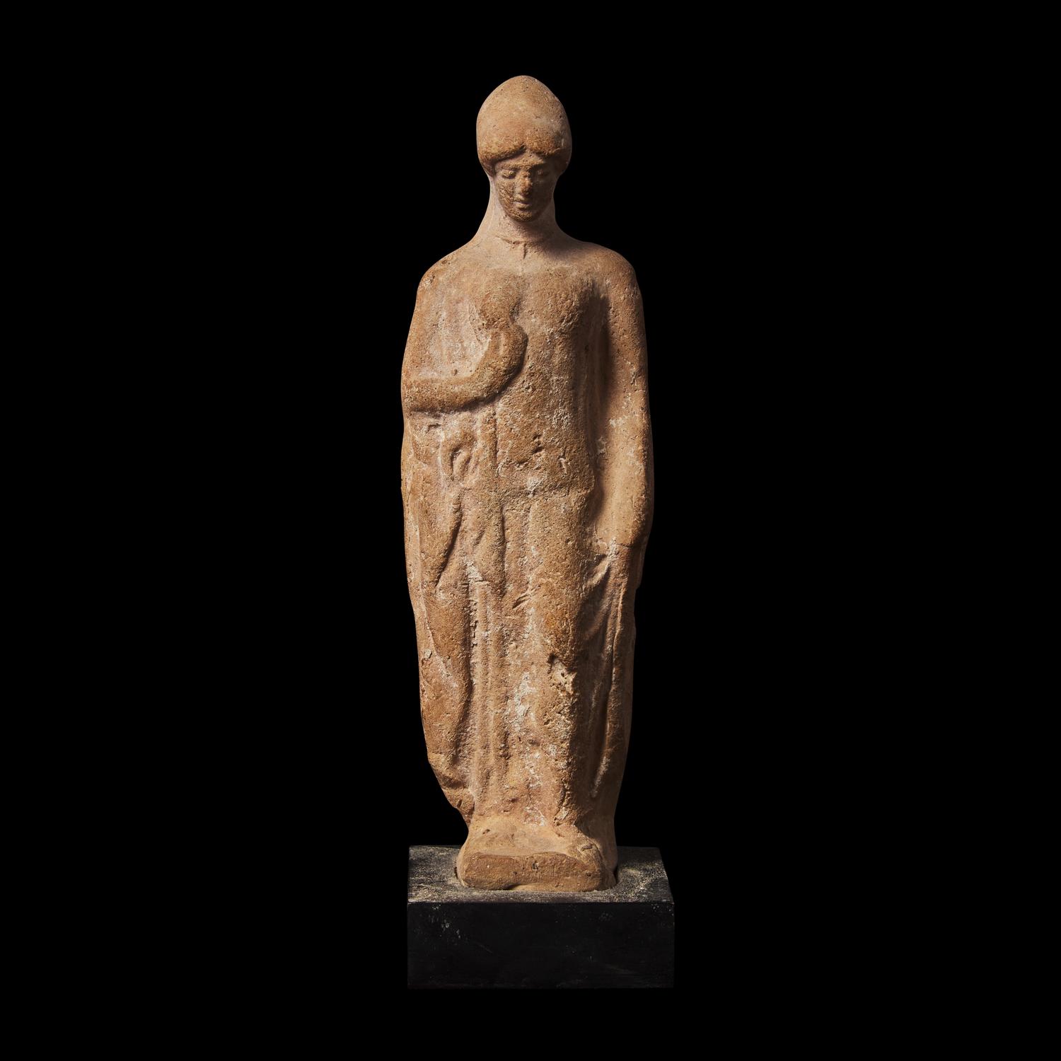 A Greek Terracotta Goddess