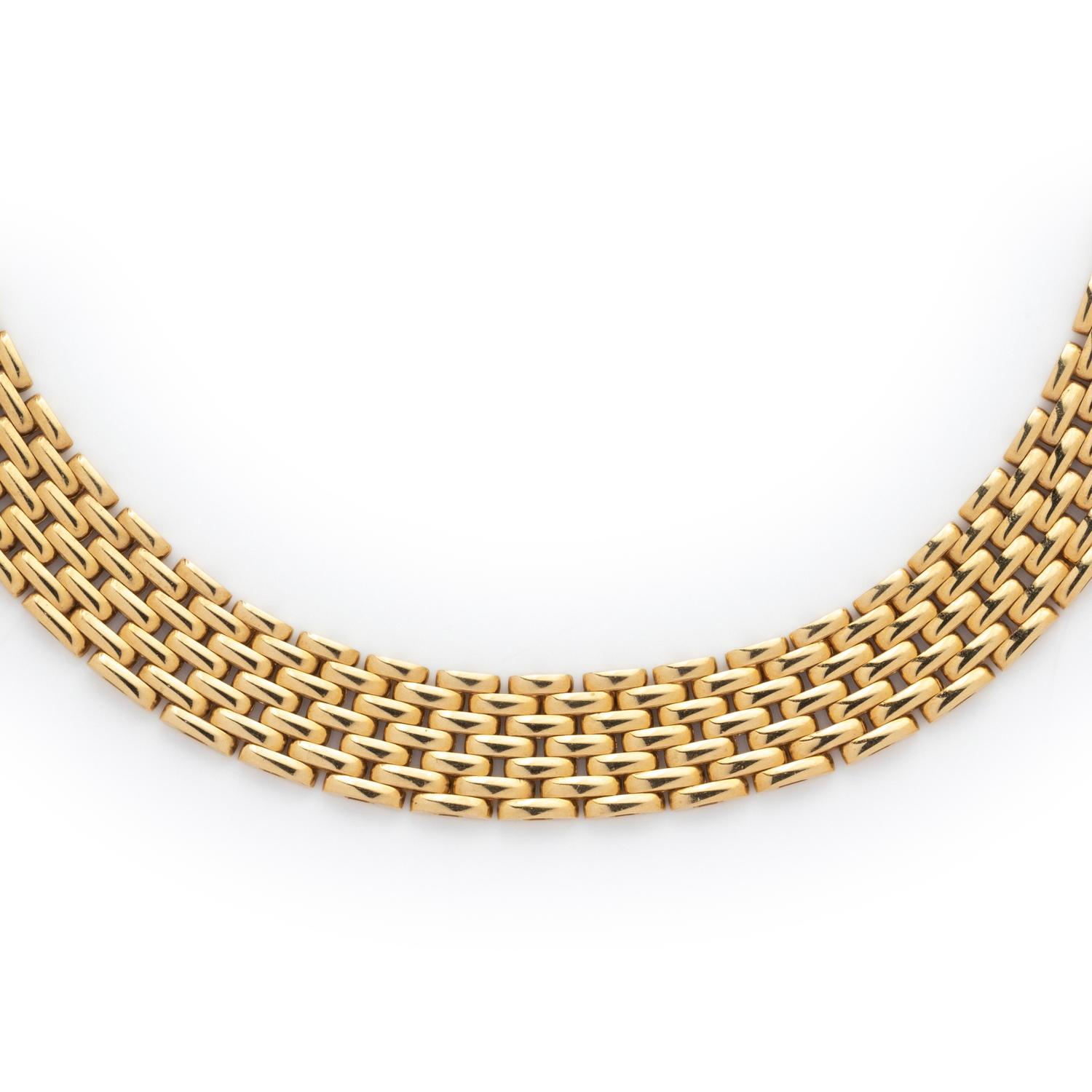 FOPE, YELLOW GOLD NECKLACE