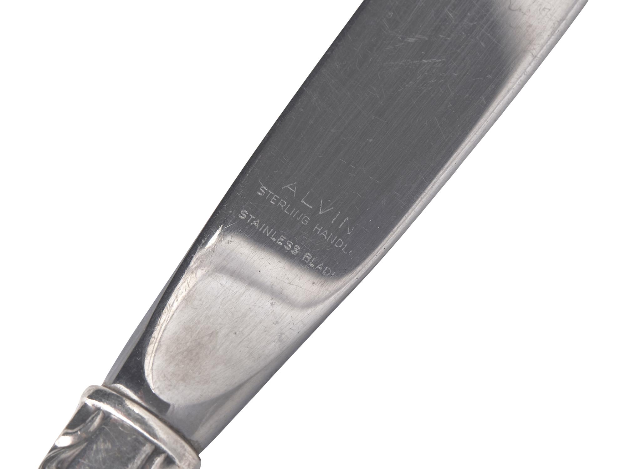 An American Silver Flatware Service
