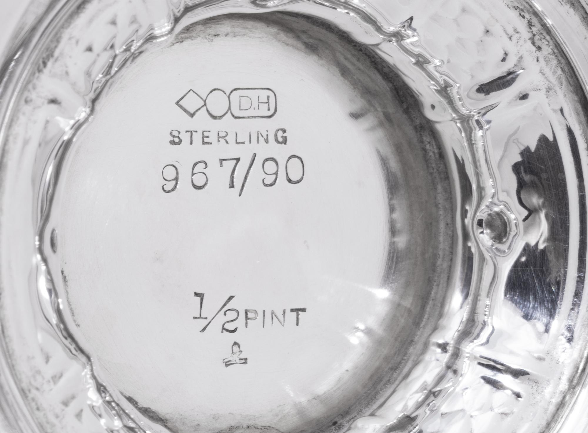 An American Silver Three-Piece Coffee Service
