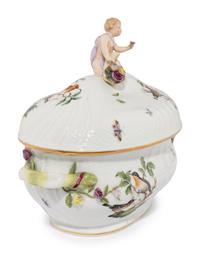A Herend Porcelain Covered Tureen
