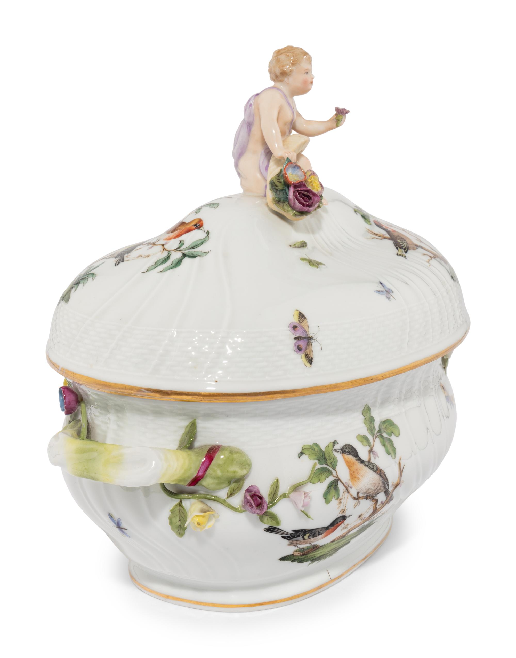 A Herend Porcelain Covered Tureen