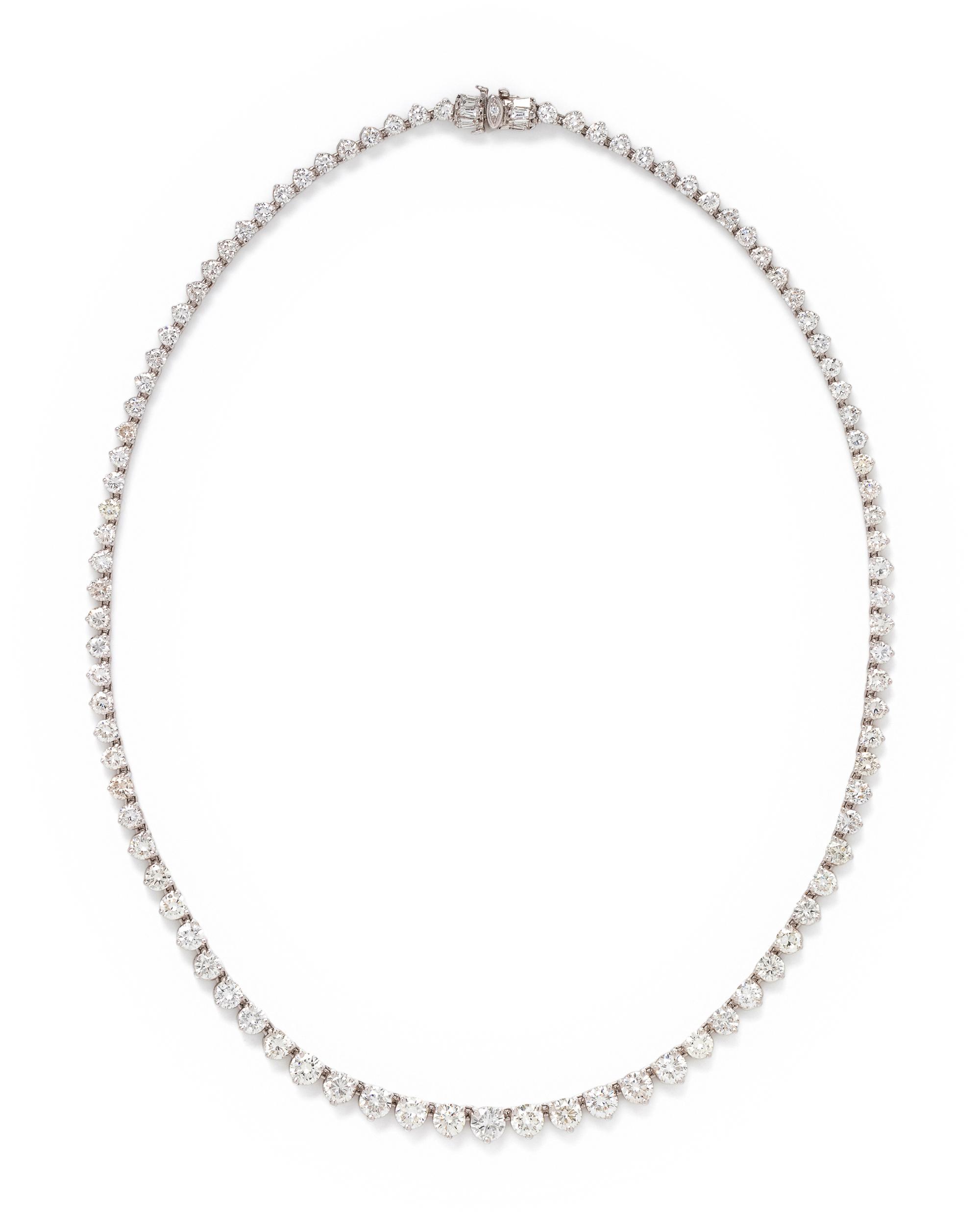 DIAMOND RIVIÈRE NECKLACE