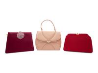 Three Judith Leiber Satin Hand Bags
