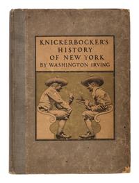 [Children's & Illustrated] [Parrish, Maxfield] Irving, Washington. A History of New York from the Beginning of the World to the End of the Dutch Dynasty