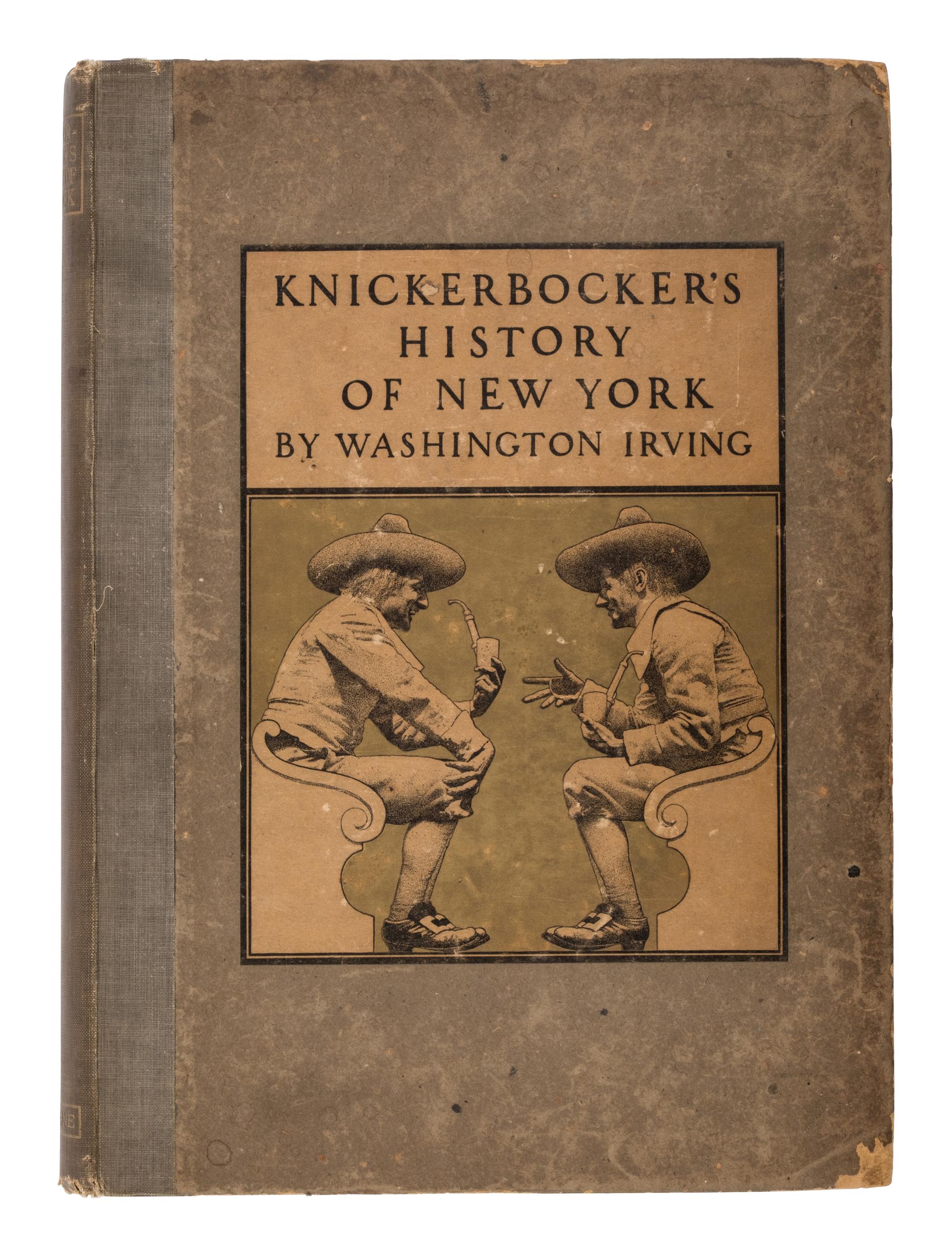 [Children's & Illustrated] [Parrish, Maxfield] Irving, Washington. A History of New York from the Beginning of the World to the End of the Dutch Dynasty