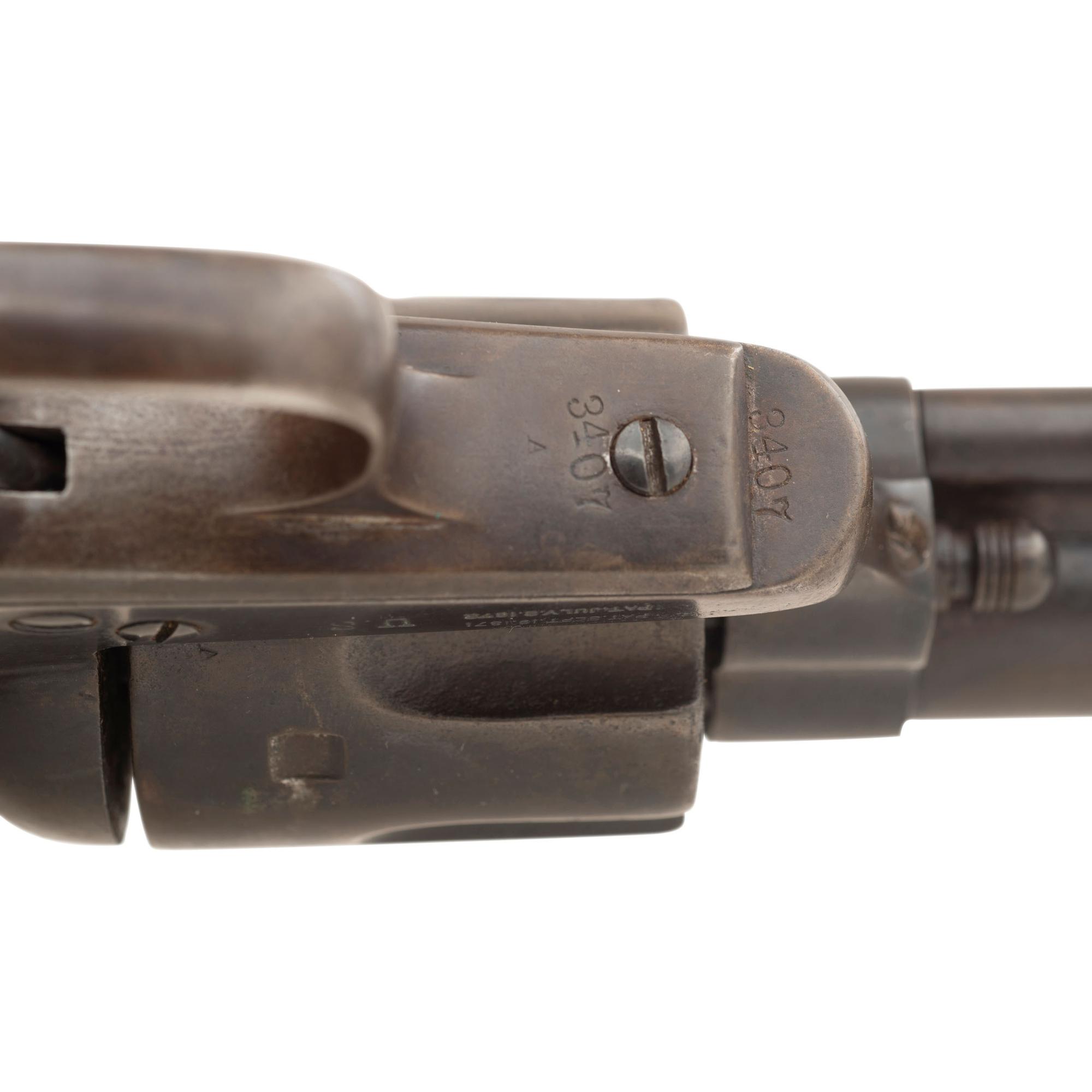 Partially Restored Ainsworth Inspected Colt Single Action Army Revolver