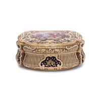 A German Gold and Enamel Snuff Box