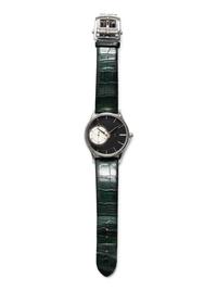 JAQUET DROZ, STAINLESS STEEL 'CLASSIC' WATCH