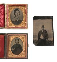 [EARLY PHOTOGRAPHY]. A group of 22 cased images, incl. daguerreotypes of men, women, and children in varying poses.