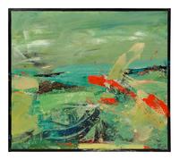 Storm Over the Lake (diptych)