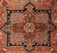 A Heriz Wool Rug