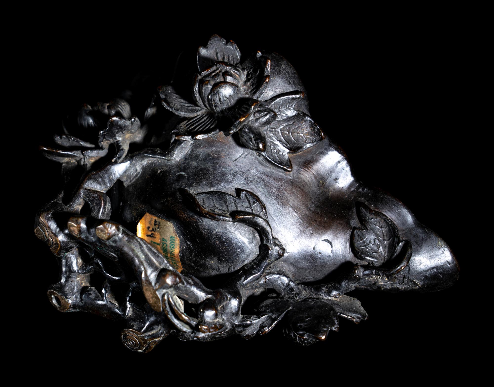 A Bronze Libation Cup