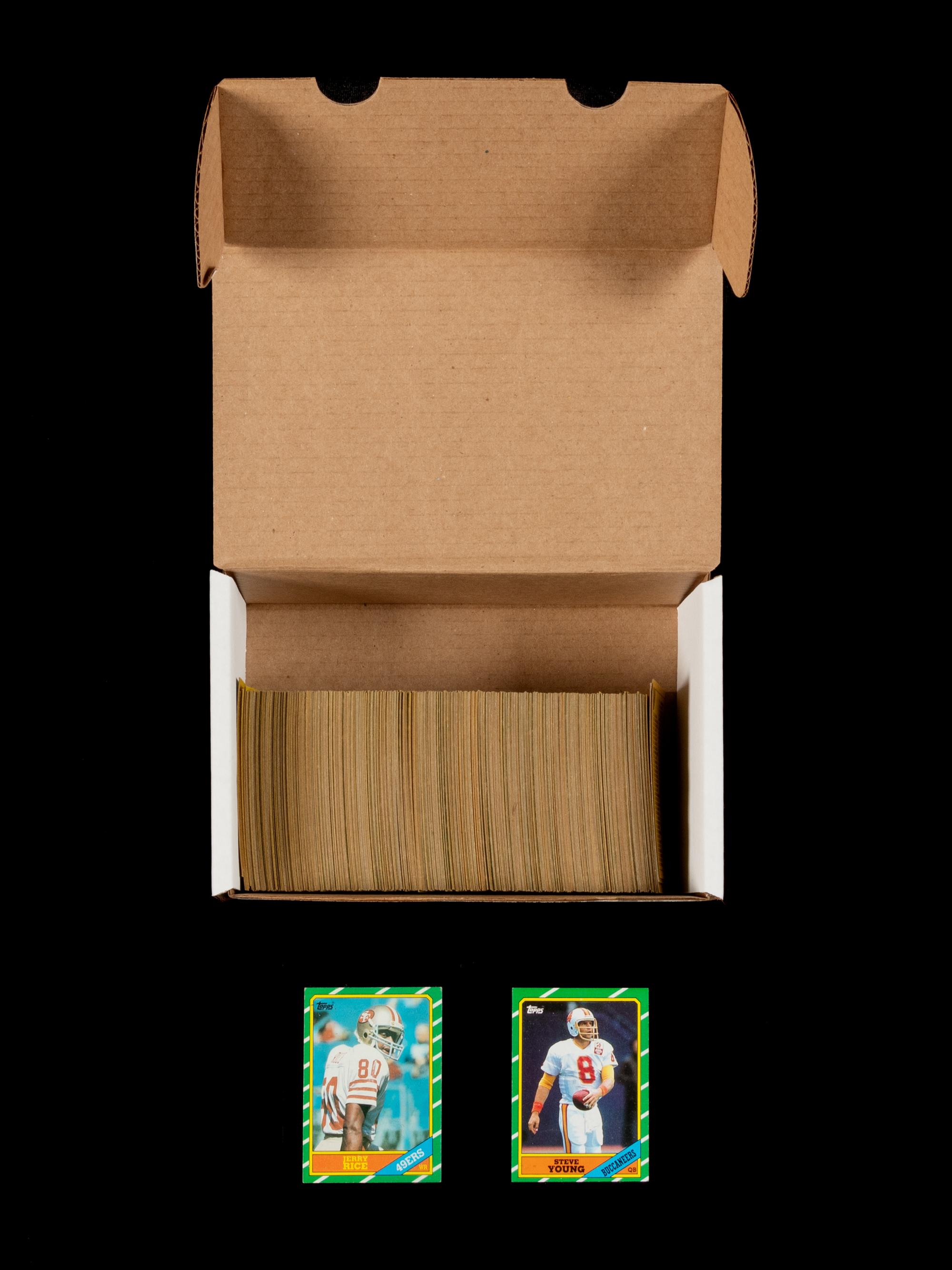 A Complete Set of 1986 Topps Football Cards (396/396)