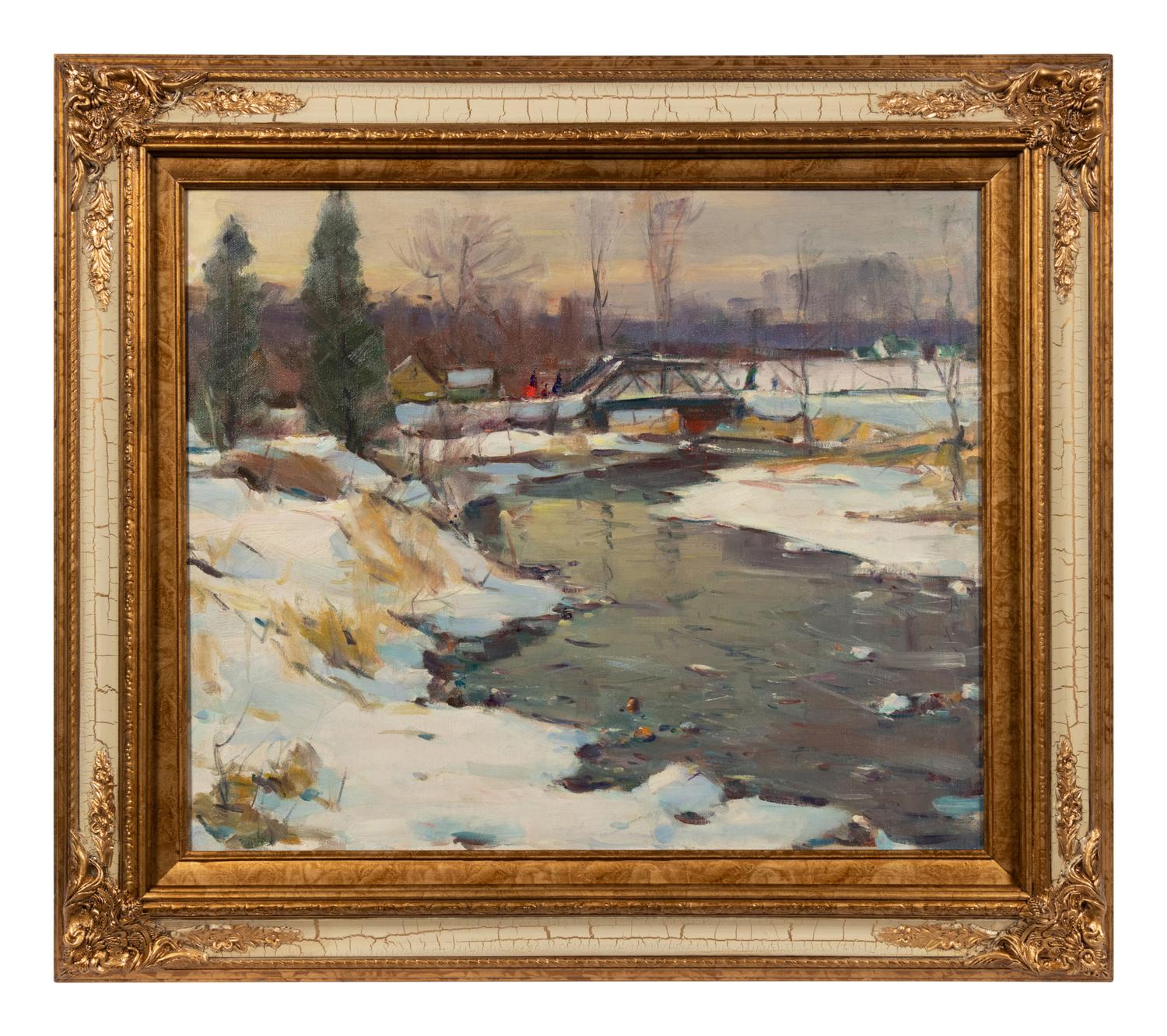 Along the Snowy Bank