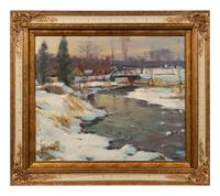 Along the Snowy Bank